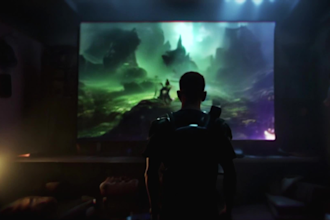 create hd youtube gaming intro outro animation