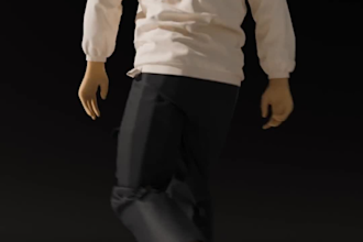 do 3d fashion animation, 3d clothing design, cgi garment animation, 3d garment
