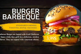 create restaurant promo or food promotion video