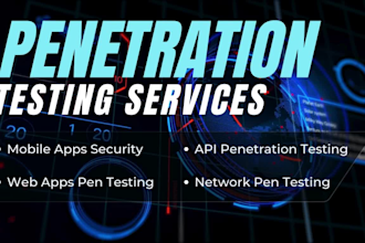 perform penetration testing on your websites and networks