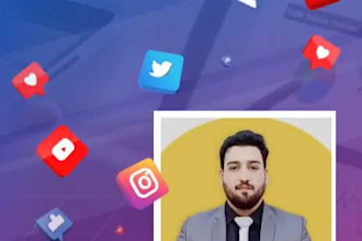 be your social media manager to boost and grow your brand online