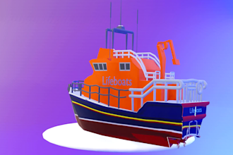 create 3d models objects high low poly game assets and props