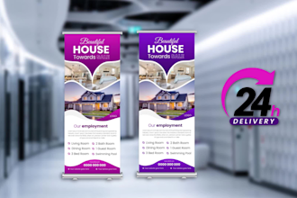 do retractable signage banner design and roll up banner ads