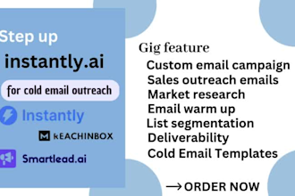 do stetup instantly ai, reachinbbox ai,  smartlead ai for email outreach and war