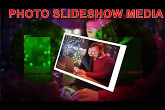 professional mordern and unique stylish slideshow video