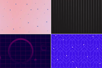 do a moving background