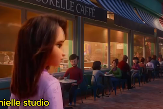 do 3d animation video , 3d cartoon animation , 3d christmas animation video