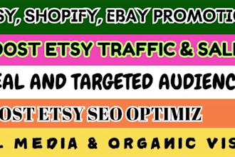 do etsy shop promotion, etsy promotion to boost etsy sales, etsy traffic and se