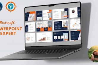 design business presentations, powerpoint slides sam cengage projects