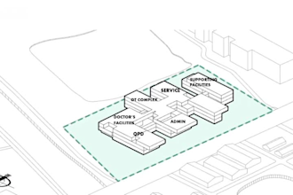 do architectural master plan site plan landscape plan render in photoshop