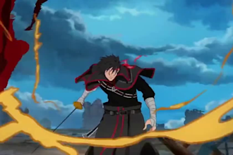 2d anime style animation action 2d fighting scene animation 2d animation video