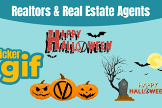 create real estate and realtors animated GIF for instagram stories