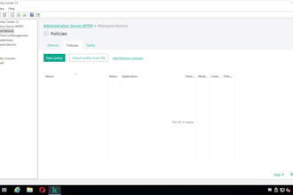 remotely install and manage your kaspersky security center