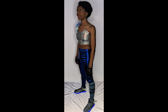 dress up in silly costumes, cosplay, holiday fun greeting
