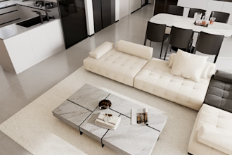 create furniture or architectural models using sketchup