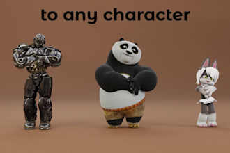 retarget your 3d animations for any characters