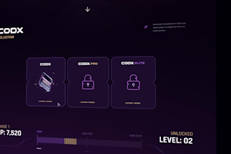 design crypto landing page meme coin token web3 website
