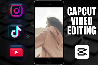 do professional capcut video editing for tiktok or instagram