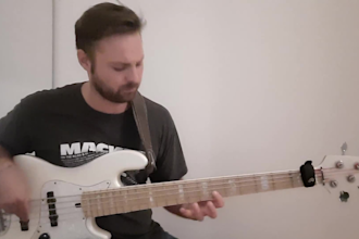 record a professional bass line for your music