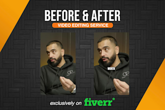 edit short form video highly engaging and retentive feel before and after result