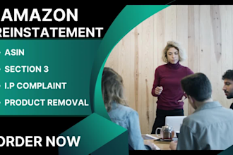 amazon section 3 asin reinstatement appeal fix asin listing suspension removal