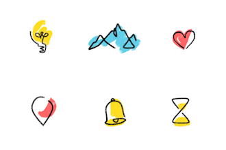 draw website illustrations and icons