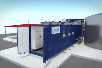 do 3d industrial video treatment plant and waste system 3d technical process