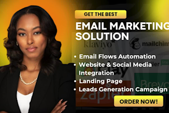 set up brevo and automate email campaigns with mailchimp, klaviyo, or zapier