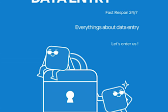data entry, copy paste, and data analyst