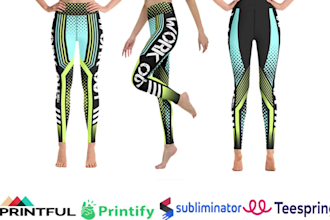 design eye catchy and trendy leggings for your brand