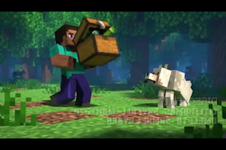 make minecraft animation 3d shorts for you