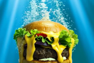 do professional ai food photography, exclusive recipe cooking video food image