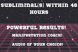 create a powerful subliminal within 24 hours