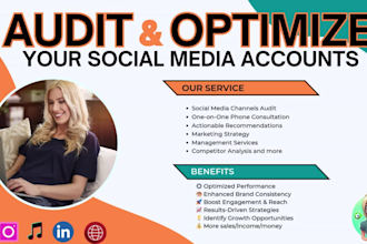 audit your social media presence and accounts boost engagement and growth