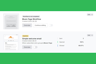 integrate and setup mailerlite or klaviyo automation active campaign on shopify