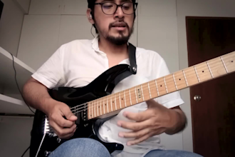perform and record a guitar