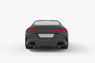 model any low poly car for you