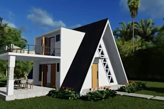 design tiny house, container house , frame house, cabin house, small house