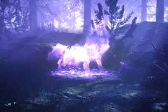 make spirit wolf logo intro video in full hd