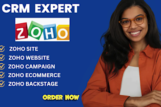 zoho sites zoho backstage zoho commerce zoho landing page zoho CRM