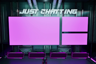 make a 3d stream overlay in unreal engine