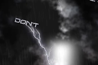 create epic metal lyric video animated lyrics, 3d music, 3d lyrics video