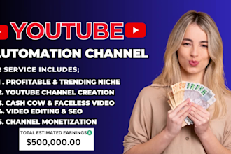 build youtube monetized automation channel 2025 tiktok viral videos