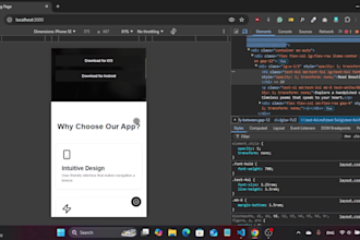 develop stunning landing pages with responsive layouts