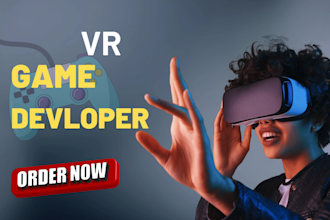 develop your ideas into VR xr oculus quest unity 3d