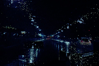 create abstract visual for your music