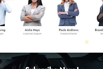 create a raffle, competition website with subscription