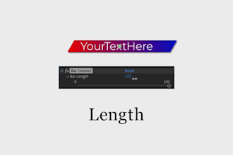 create customizable lower thirds