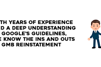 reinstate and fix suspended google my business profile and listing