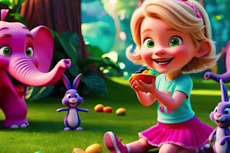 create compelling ai 3d kids animation ai short film ai music video disney